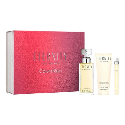 Kit Coffret Calvin Klein Eternity Feminino Eau de Toilette